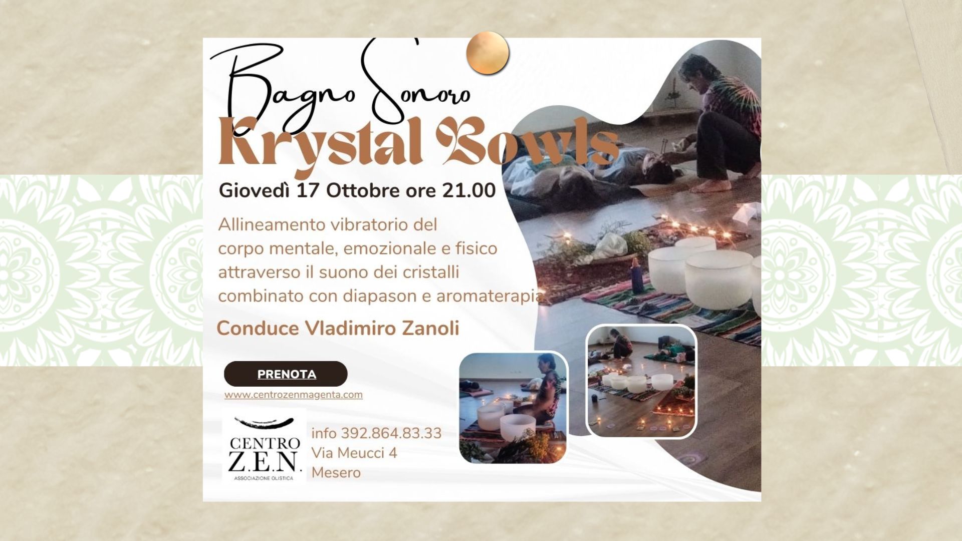 KRYSTAL BOWLS – Bagno Sonoro