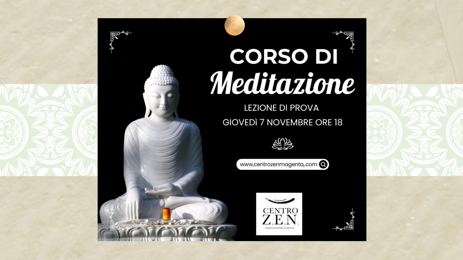 CORSO DI MEDITAZIONE